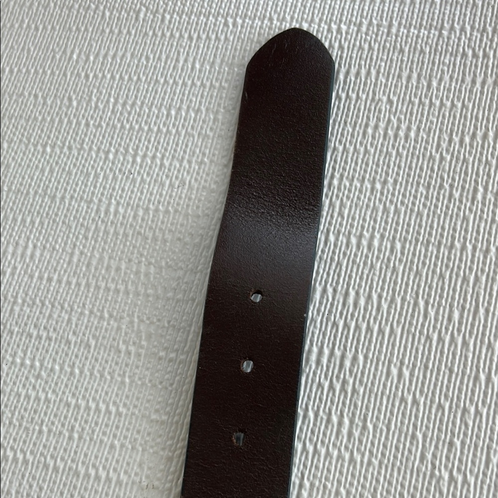 Johnston &‎ Murphy Black Leather Belt with Classic Buckle - Picture 5 of 7